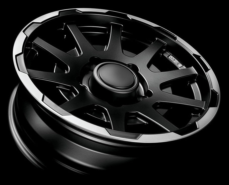 Sparco Dakar matt black lip polished Alufelge 5.5x16 Zoll ET5 LK 5x139.7 ML108.3 – Bild 3