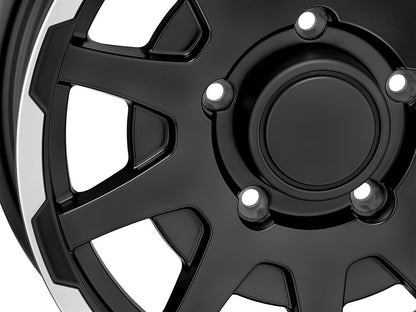 Sparco Dakar matt black lip polished Alufelge 5.5x16 Zoll ET0 LK 5x139.7 ML108.3 – Bild 5