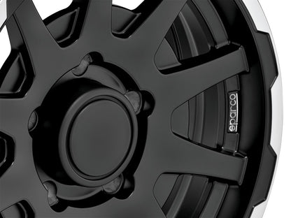 Sparco Dakar matt black lip polished Alufelge 5.5x16 Zoll ET0 LK 5x139.7 ML108.3 – Bild 7