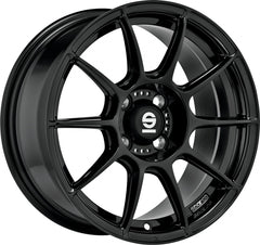 Sparco FF1 gloss black Alufelge 7x17 Zoll ET25 LK 4x108 ML65.06
