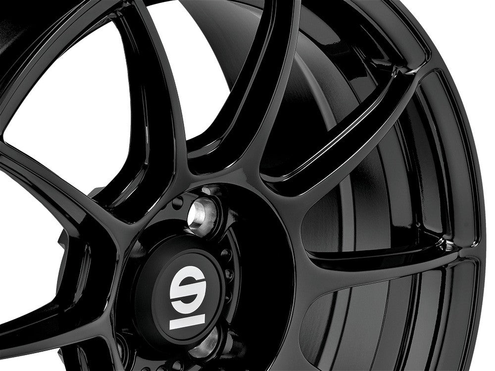 Sparco FF1 gloss black Alufelge 7x17 Zoll ET25 LK 4x108 ML65.06 – Bild 5