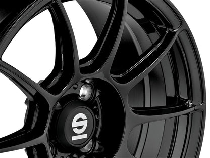 Sparco FF1 gloss black Alufelge 7x17 Zoll ET37 LK 4x100 ML63.3 – Bild 5