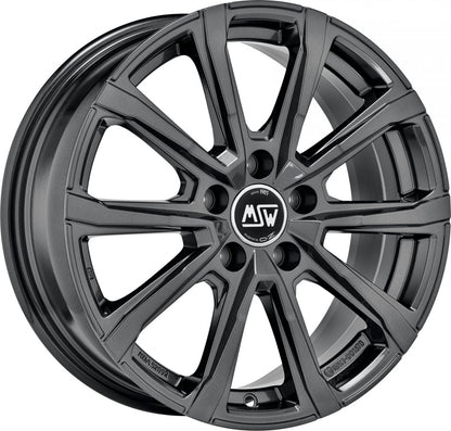 MSW 79 gloss dark grey Alufelge 7.5x18 Zoll ET25 LK 5x112 ML66.56