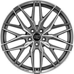 MSW 50 gun metal poliert Alufelge 8.5x20 Zoll ET40 LK 5x108 ML73.1