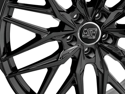 MSW 50 gloss black Alufelge 8.5x20 Zoll ET20 LK 5x112 ML73.1 – Bild 3