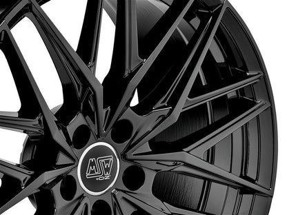 MSW 50 gloss black Alufelge 8.5x20 Zoll ET20 LK 5x112 ML73.1 – Bild 5