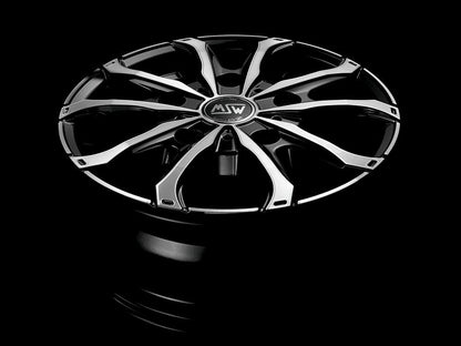 MSW 48 Van gloss black full polished Alufelge 7x17 Zoll ET46 LK 5x108 ML65.06 – Bild 3