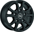 MSW 48 Van matt black Alufelge