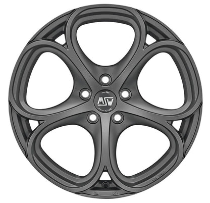 MSW 82 matt gun metal Alufelge 8x19 Zoll ET33 LK 5x110 ML65.06 – Bild 2
