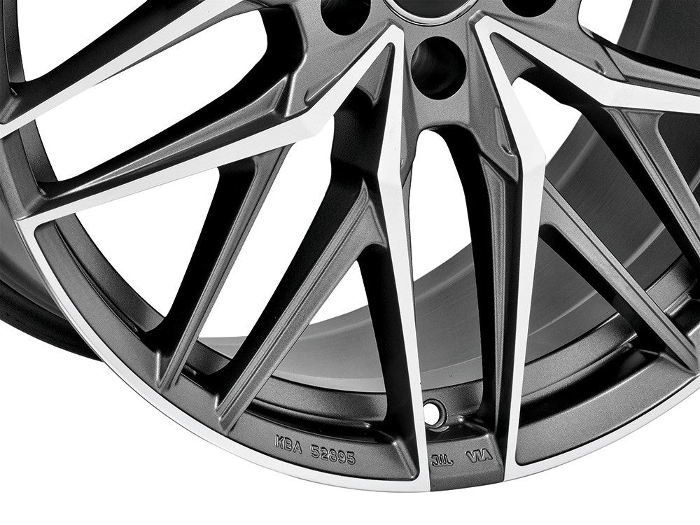 MSW 50 gun metal poliert Alufelge 8x18 Zoll ET28 LK 5x112 ML73.1 – Bild 4