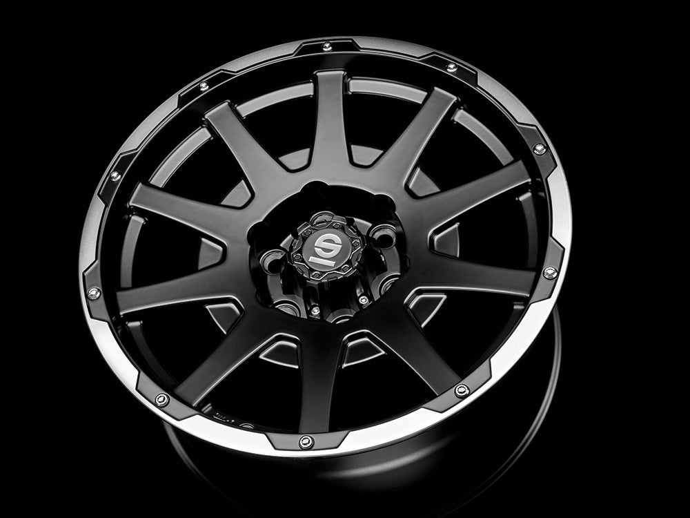 Sparco Dakar matt black lip polished + rivets Alufelge 7.5x17 Zoll ET30 LK 5x120 ML65.06 – Bild 4