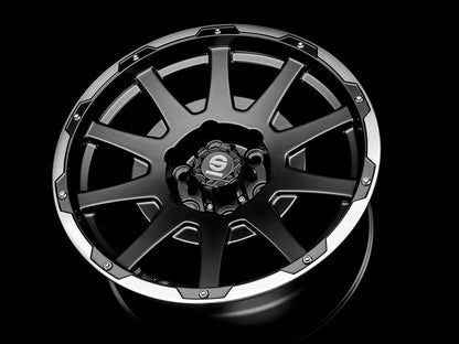 Sparco Dakar matt black lip polished + rivets Alufelge 8.5x17 Zoll ET0 LK 5x127 ML71.6 – Bild 4