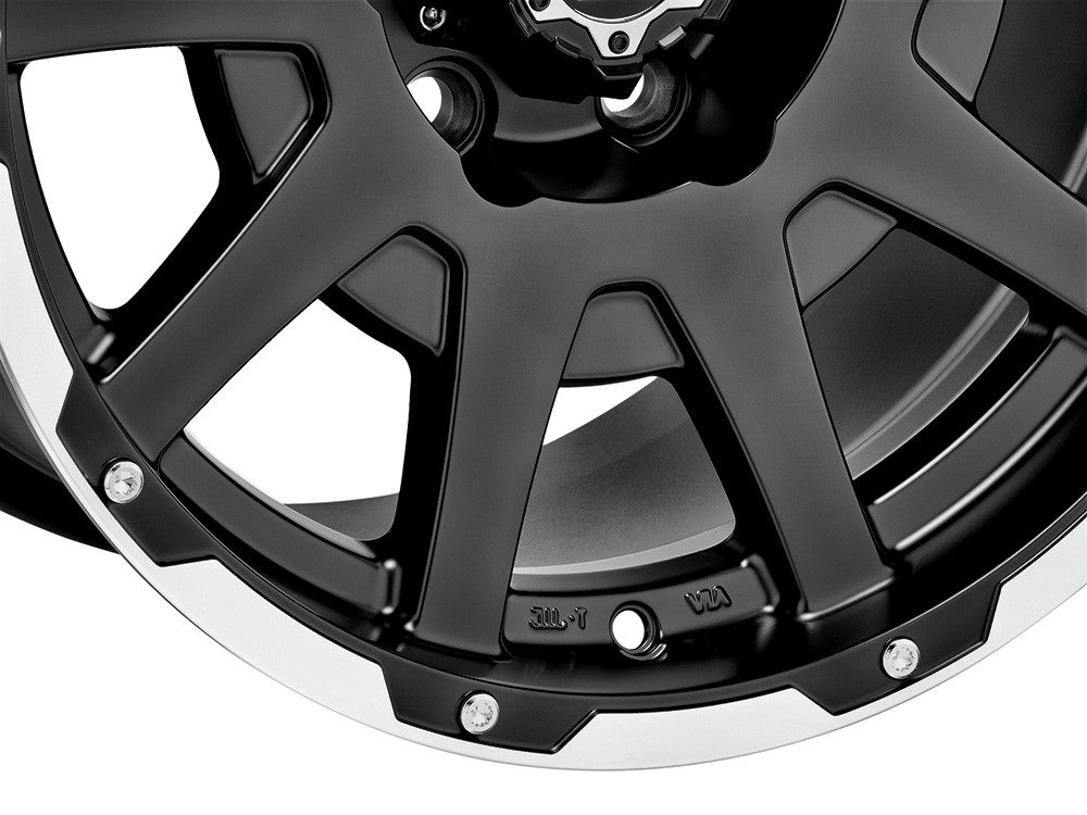 Sparco Dakar matt black lip polished + rivets Alufelge 8.5x17 Zoll ET0 LK 5x127 ML71.6 – Bild 6