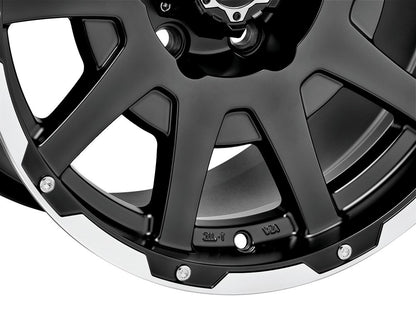 Sparco Dakar matt black lip polished + rivets Alufelge 8.5x17 Zoll ET0 LK 5x127 ML71.6 – Bild 6