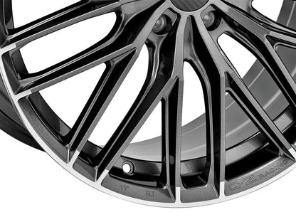 OZ Gran Turismo HLT star graphite diamond lip Alufelge 8.5x19 Zoll ET27 LK 5x112 ML75 – Bild 6