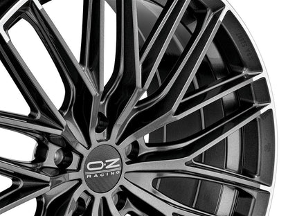 OZ Gran Turismo HLT star graphite diamond lip Alufelge 8.5x19 Zoll ET27 LK 5x112 ML75 – Bild 7