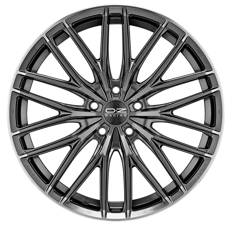 OZ Gran Turismo HLT star graphite diamond lip Alufelge 10.5x20 Zoll ET25 LK 5x112 ML75 – Bild 2