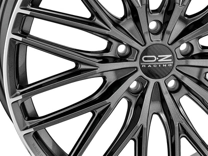 OZ Gran Turismo HLT star graphite diamond lip Alufelge 10.5x20 Zoll ET25 LK 5x112 ML75 – Bild 5