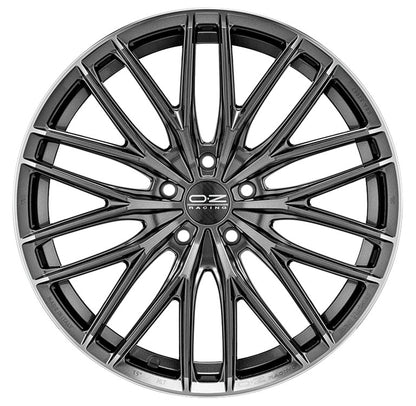 OZ Gran Turismo HLT star graphite diamond lip Alufelge 10.5x20 Zoll ET35 LK 5x112 ML75 – Bild 2