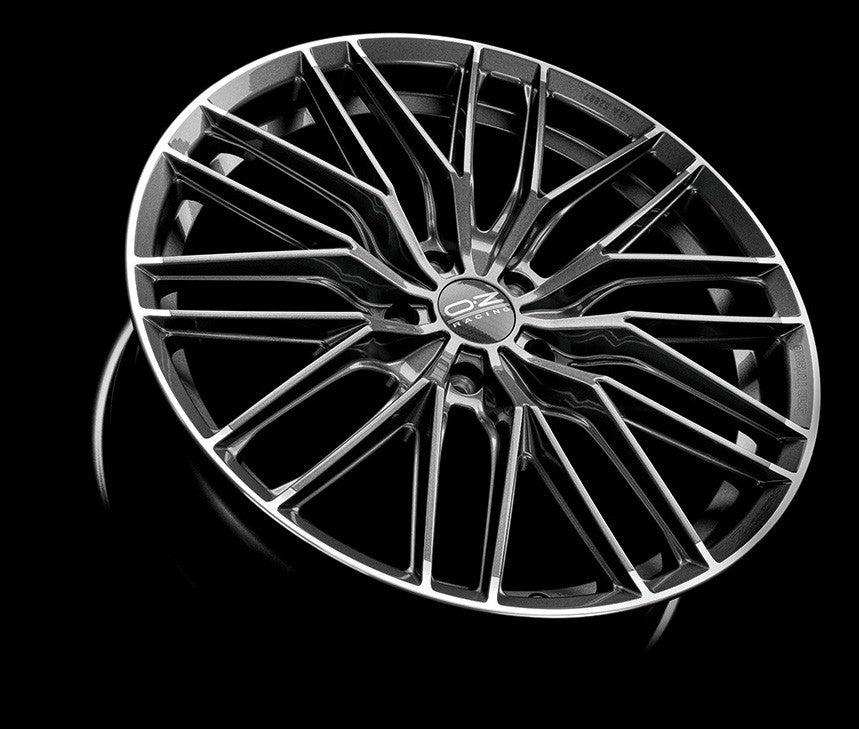 OZ Gran Turismo HLT star graphite diamond lip Alufelge 10.5x20 Zoll ET35 LK 5x112 ML75 – Bild 4