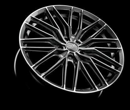 OZ Gran Turismo HLT star graphite diamond lip Alufelge 9x20 Zoll ET35 LK 5x112 ML75 – Bild 4