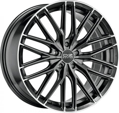 OZ Gran Turismo HLT star graphite diamond lip Alufelge 9.5x20 Zoll ET45 LK 5x108 ML63.4
