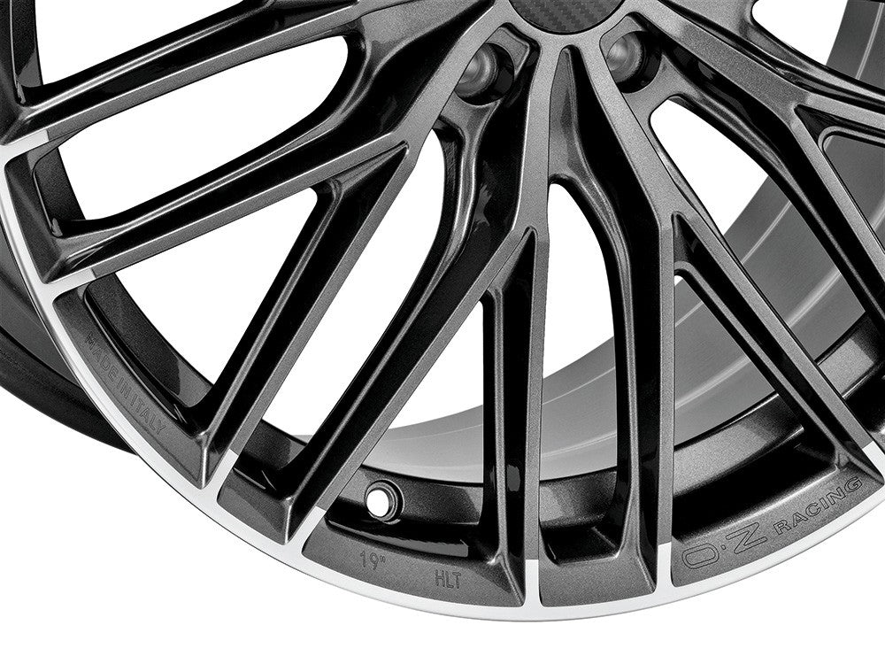 OZ Gran Turismo HLT star graphite diamond lip Alufelge 9.5x20 Zoll ET45 LK 5x108 ML63.4 – Bild 6