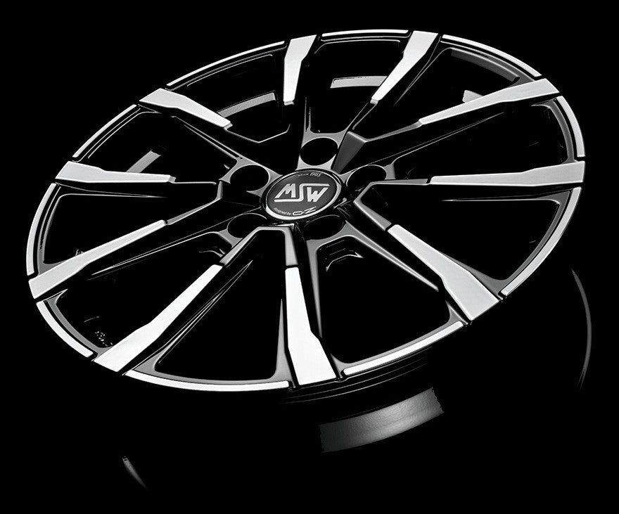 MSW 79 gloss black full polished Alufelge 7x18 Zoll ET35 LK 5x114.3 ML66.06 – Bild 3