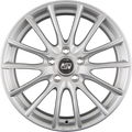 MSW 86 Full Silver Alufelge 6x15 Zoll ET32 LK 4x108 ML65.1