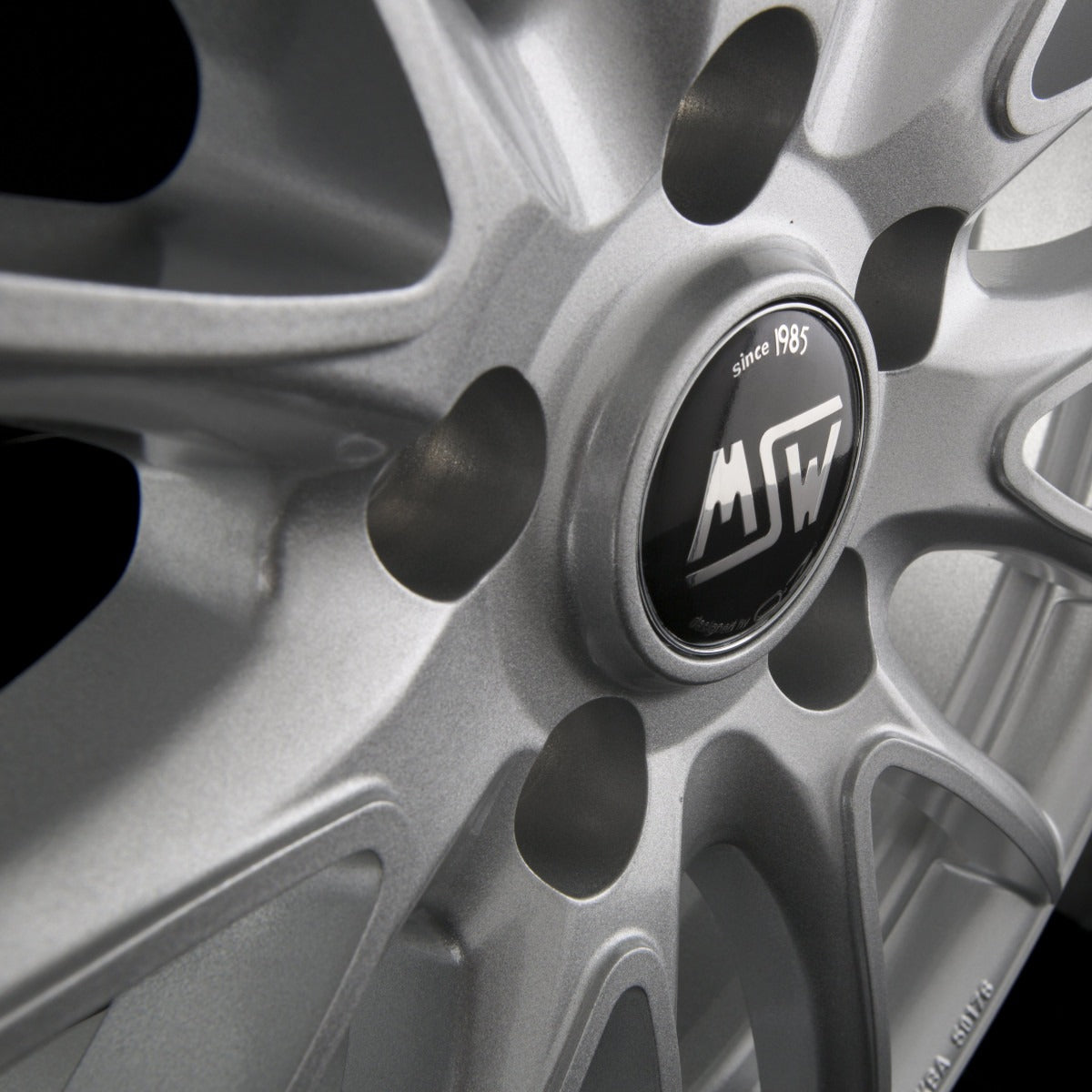 MSW 86 Full Silver Alufelge 6x15 Zoll ET32 LK 4x108 ML65.1 – Bild 3