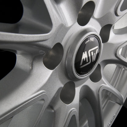 MSW 86 Full Silver Alufelge 6x15 Zoll ET32 LK 4x108 ML65.1 – Bild 3