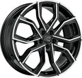 MSW 41 gloss black full polished Alufelge 7.5x19 Zoll ET45 LK 5x114.3 ML73.1