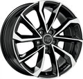 MSW 42 gloss black full polished Alufelge 8x19 Zoll ET40 LK 5x112 ML73.1