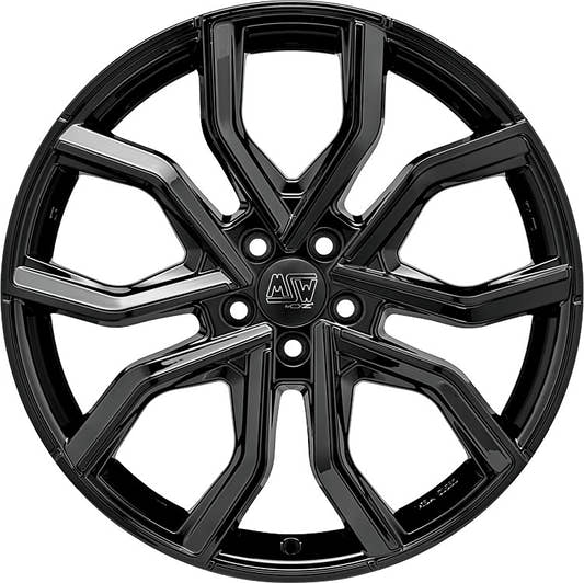 MSW 41 gloss black Alufelge 10x20 Zoll ET40 LK 5x112 ML73.1 – Bild 2