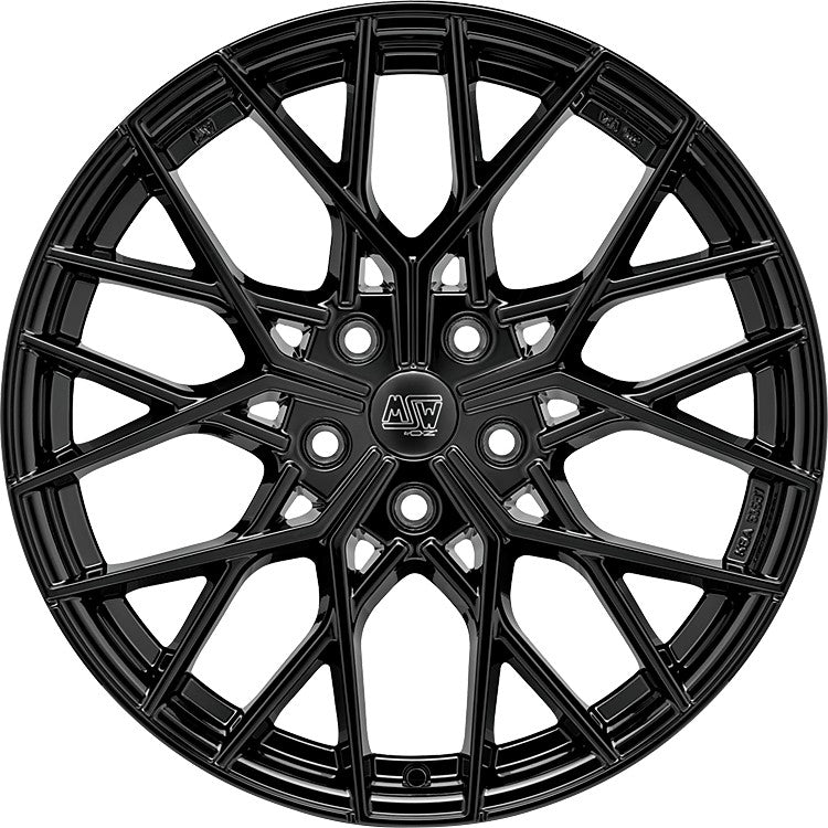 MSW 74 gloss black Alufelge 8x19 Zoll ET35 LK 5x120 ML72.56 – Bild 2
