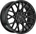 MSW 74 gloss black Alufelge 9x19 Zoll ET44 LK 5x112 ML73.1
