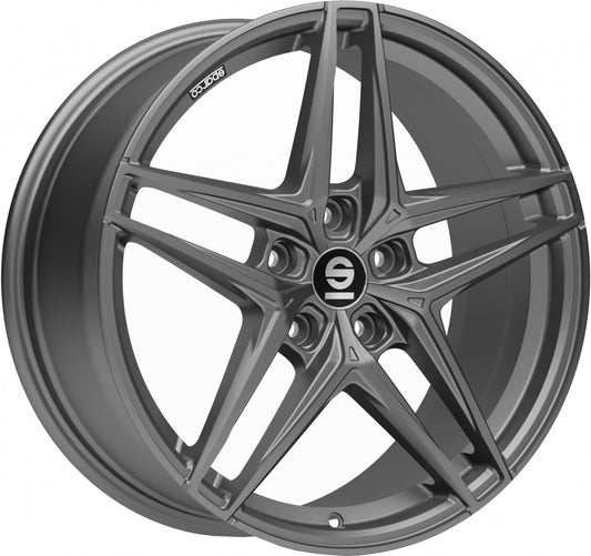 Sparco Record matt graphite Alufelge 8.5x19 Zoll ET38 LK 5x112 ML73.1