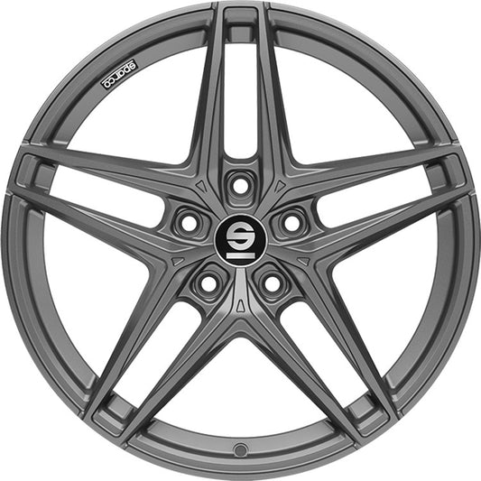 Sparco Record matt graphite Alufelge 8.5x19 Zoll ET44 LK 5x112 ML73.1 – Bild 2