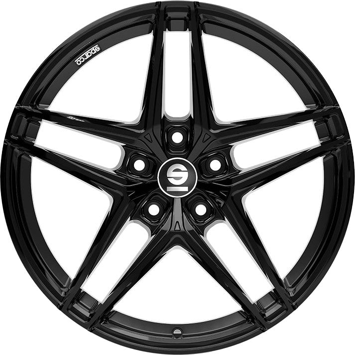 Sparco Record gloss black Alufelge 8.5x19 Zoll ET50 LK 5x114.3 ML73.1 – Bild 2