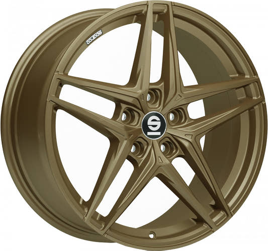 Sparco Record rally bronze Alufelge 7.5x17 Zoll ET48 LK 5x100 ML63.3
