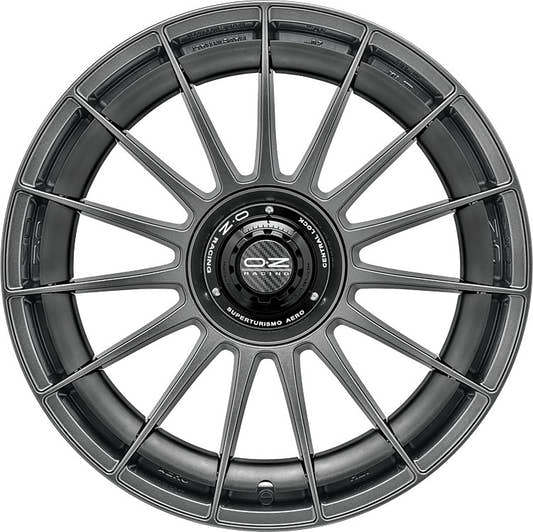 OZ Superturismo Aero star graphite Alufelge 8x18 Zoll ET38 LK 5x110 ML75 – Bild 2