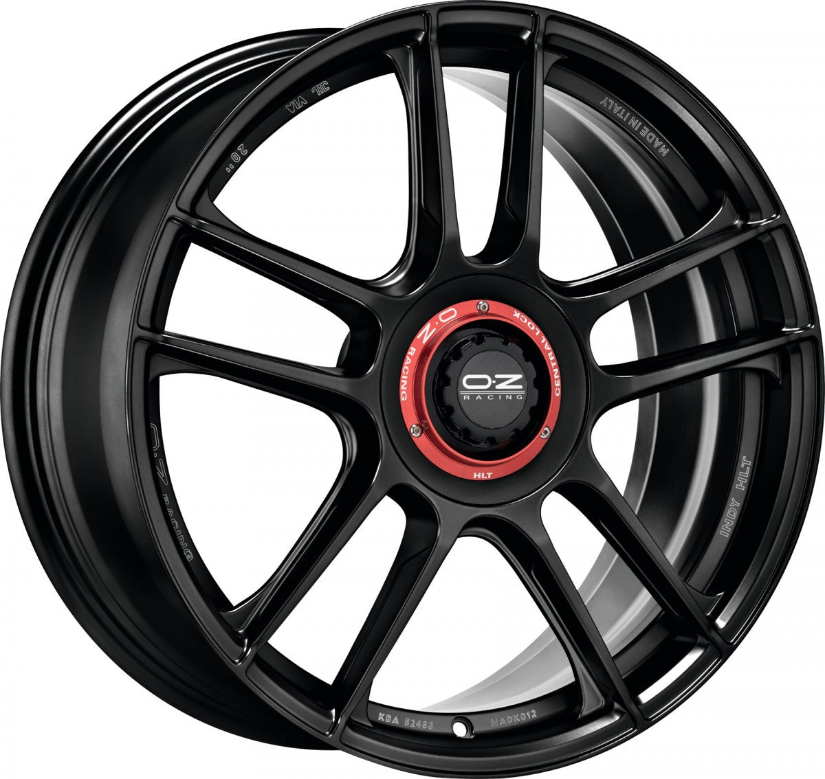 OZ Indy HLT gloss black Alufelge 8x18 Zoll ET35 LK 5x112 ML75