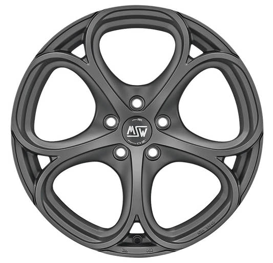 MSW 82 matt gun metal Alufelge 8x18 Zoll ET30 LK 5x110 ML65.06 – Bild 2