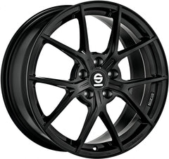 Sparco Podio gloss black Alufelge 8x18 Zoll ET45 LK 5x100 ML63.3