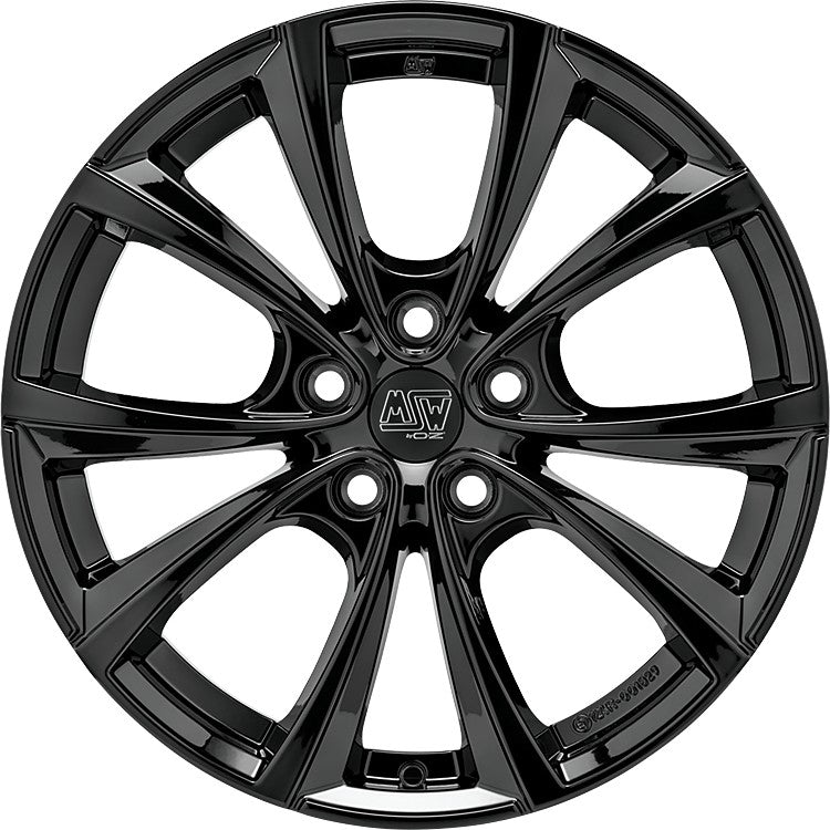 MSW 27 T gloss black Alufelge 9.5x19 Zoll ET45 LK 5x114.3 ML64.12 – Bild 2