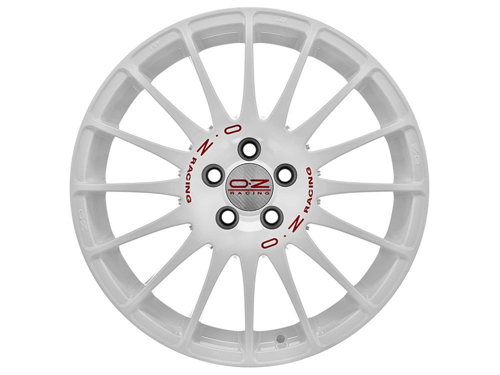 OZ Superturismo WRC weiss Alufelge 7x17 Zoll ET40 LK 4x100 ML68 – Bild 2