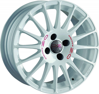 OZ Superturismo WRC weiss Alufelge 7x18 Zoll ET25 LK 4x108 ML65.06