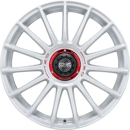 OZ Superturismo Evoluzione WRC white Alufelge 8.5x19 Zoll ET44 LK 5x112 ML75 – Bild 2