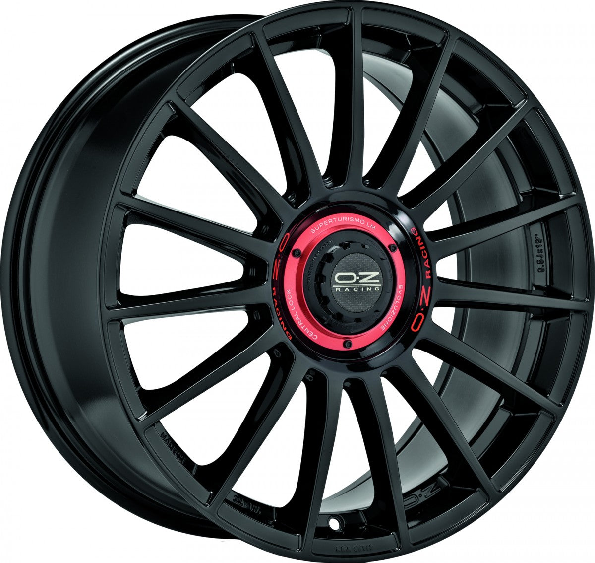 OZ Superturismo Evoluzione gloss black Alufelge 8x18 Zoll ET45 LK 5x112 ML66.7