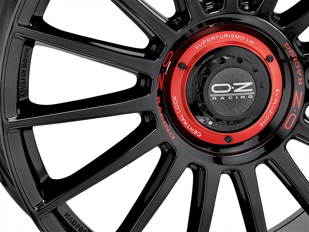 OZ Superturismo Evoluzione gloss black Alufelge 8x18 Zoll ET45 LK 5x112 ML66.7 – Bild 5